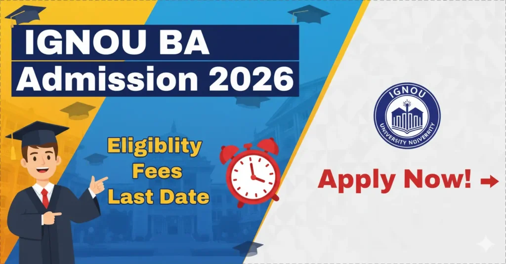 Ignou BA Admission