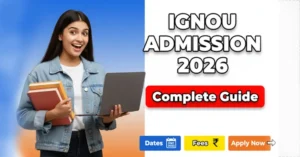 Ignou Admission 2026