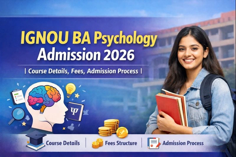 IGNOU BA Psychology Admission