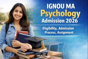IGNOU MA Psychology Admission